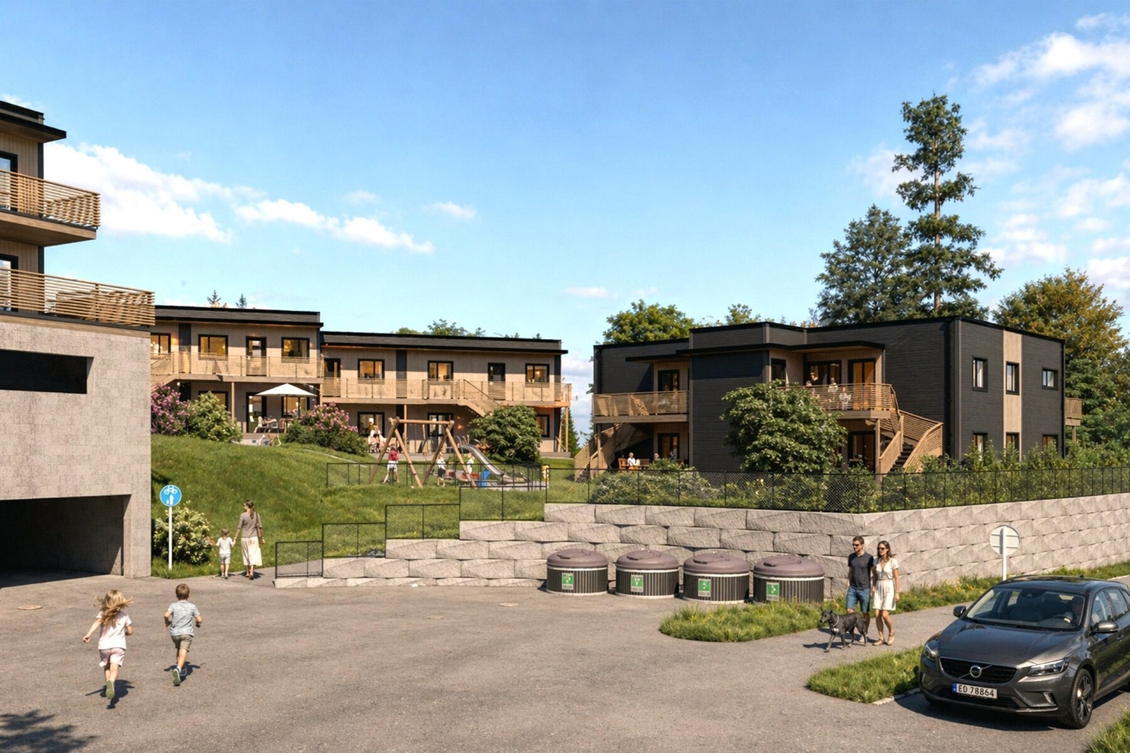 Mikkelstunet — uteområde